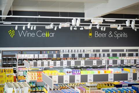 Lidl has also installed clearer, modern signage in its Rushden store. 